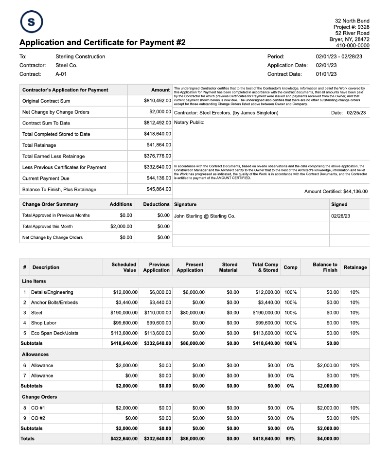 BuildingBlok Free Pay App Template