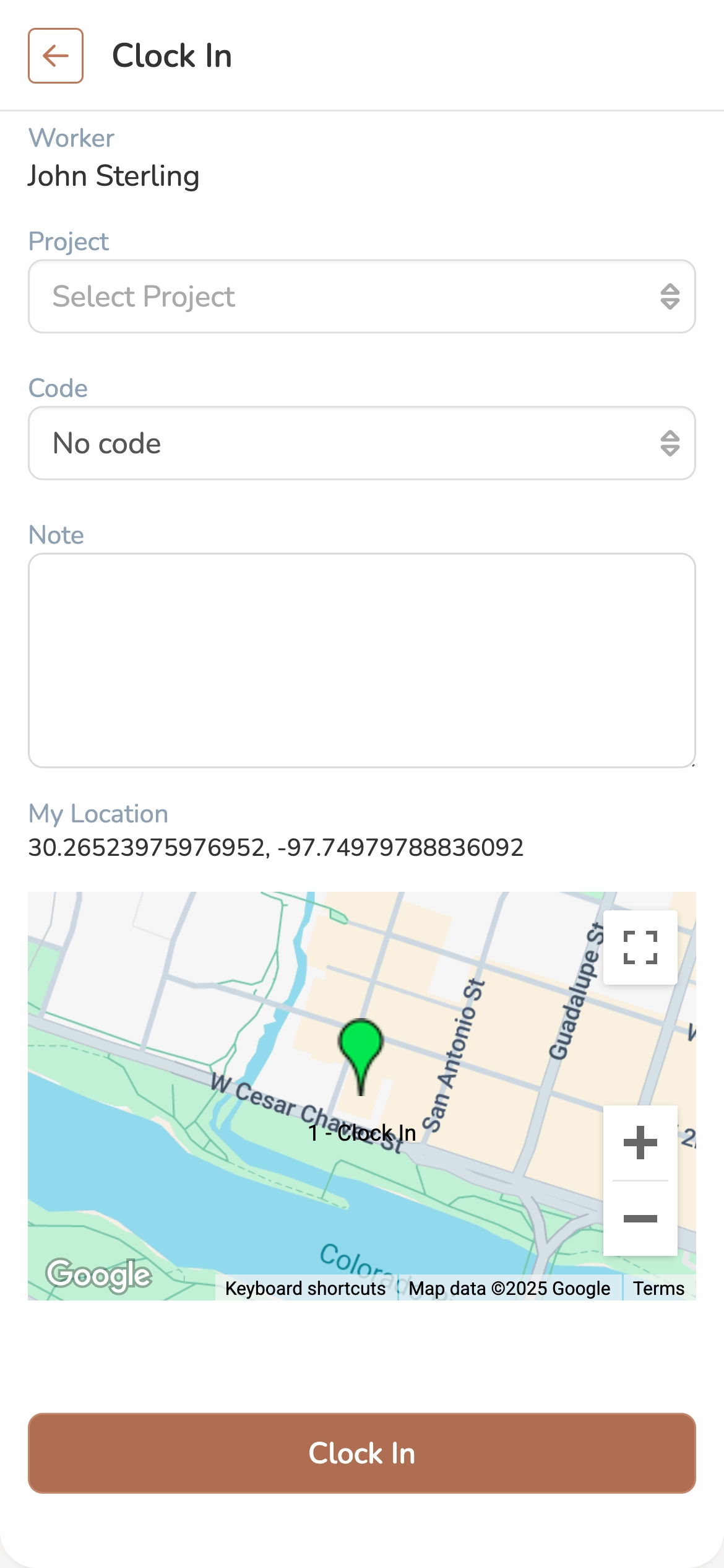 Construction Timesheets Software Mobile